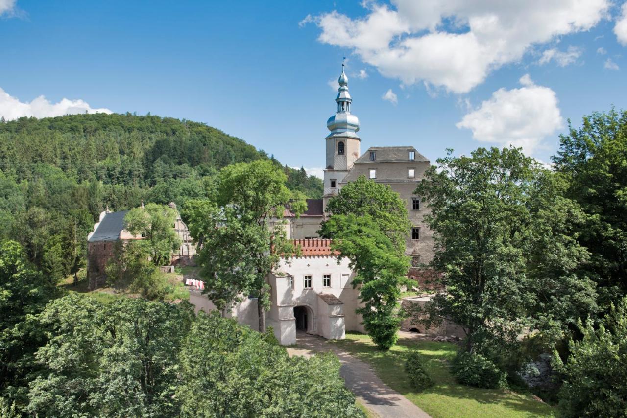 Zamek Sarny - Schloss Scharfeneck Kłodzko Eksteriør bilde